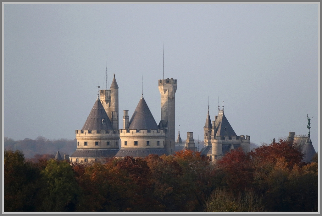 sa majesté vu d' en haut ....