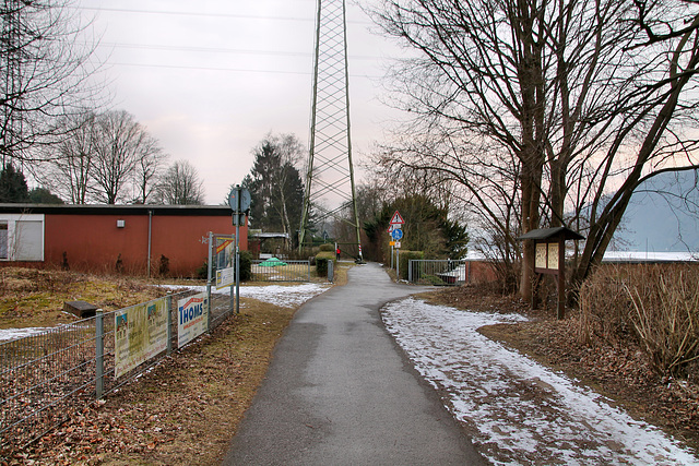 Weg am Hengsteysee (Hagen-Hengstey) / 3.03.2018