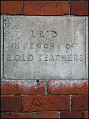 laid for old teachers