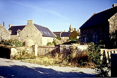 Altes, bretonisches Dorf