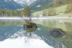 Felsen im See