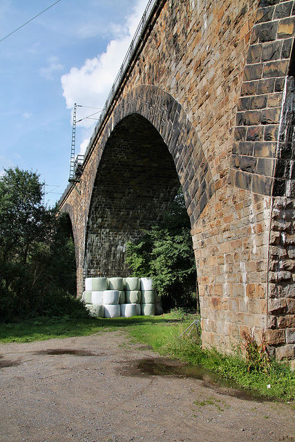 Ruhrviadukt der Elbschetalbahn (Witten-Bommern) / 26.07.2017