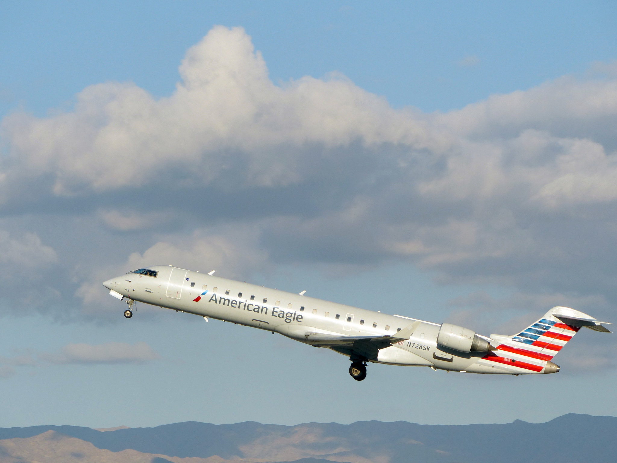 N728SK departing from Palm Springs - 22 November 2019