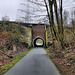 Ehem. Werksbahn Bochumer Verein, Tunnel unter der Bergisch-Märkischen Bahnstrecke (Wattenscheid-Höntrop) / 17.02.2024