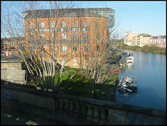 old mill by the River Nene