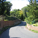 Lea Lane leading to Wolverley
