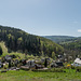 Blick auf den Ortsteil Oberlochmühle (Deutschneudorf)