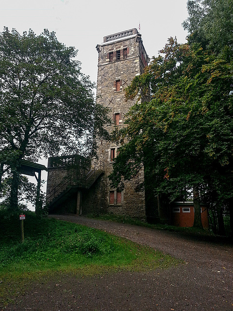 20140903 035Hw [D~SHG] Klippenturm, Wesergebirge, Rinteln