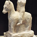 Iberian Rider Sculpture in the Archaeological Museum of Madrid, October 2022