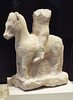 Iberian Rider Sculpture in the Archaeological Museum of Madrid, October 2022