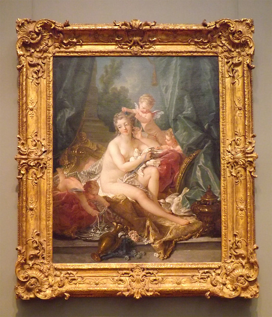 The Toilette of Venus by Boucher in the Metropolitan Museum of Art, February 2014