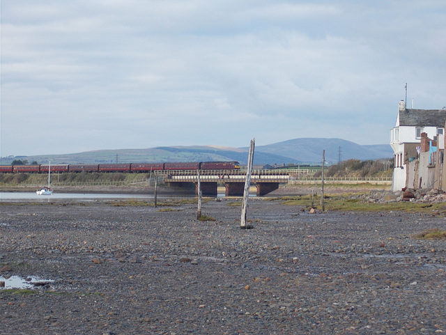 TiG - WCR on Ravenglass bridge