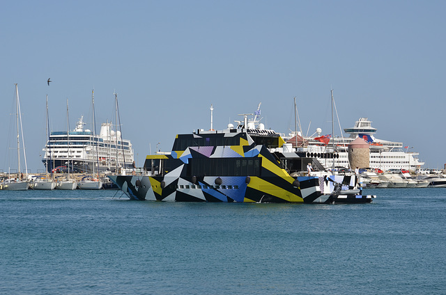 The Island of Rhodes, Guilty in Mandraki Port