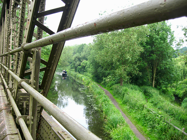 Meccano Bridge over the Staffordshire and Worcestershire Canal