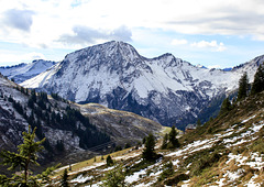 Berglandschaft in Vorarlberg bei Damüls