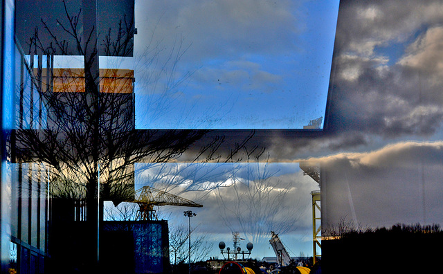 Reflected Crane 3