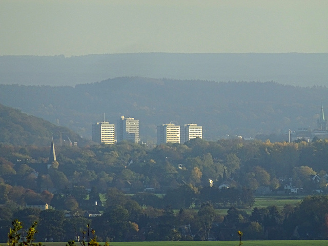 view to the Studentflats in Aachen from the  Wilhelminahill_Netherlands