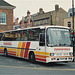 Hardings Tours NSU 573 (G702 UNR, G283 FKD) in Newmarket – 23 Jun 1993 (198-9A)
