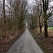 Radweg, ehemals Trasse der Werksbahn Bochumer Verein (Wattenscheid-Eppendorf) / 17.02.2024