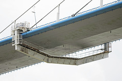 nacelle entretien du pont de Normandie