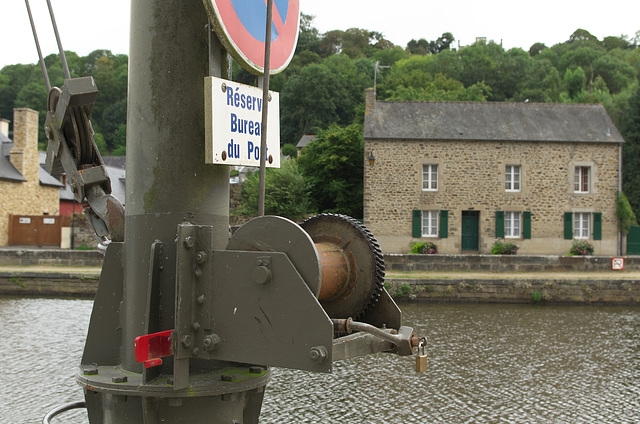 Riverside Machinery at Dinan, Brittany