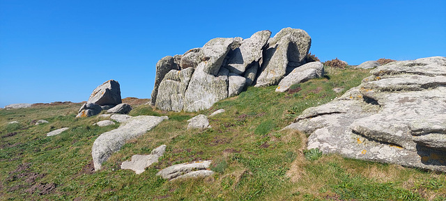 Affleurement de granit