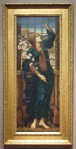 Hope by Burne-Jones in the Boston Museum of Fine Arts, July 2011