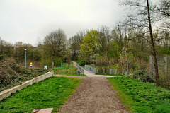 Brücke über dem Schmechtingsbach (Dortmund-Marten) / 6.04.2019