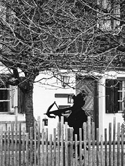 durch diese Gasse muss der Hohlkopf kommen