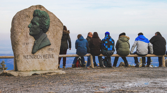 A Fence for Friday: Heinrich Heine and some Birds on the Wire