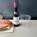 Lunch during the flight