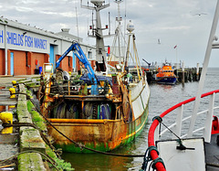 Another "Rust Bucket" at The Fishquay, North Shields!