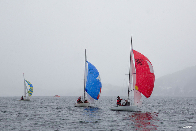 Bad weather sailing