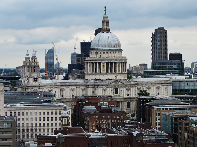 st paul's cathedral from the new tate