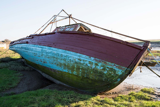 Heswall shore boat.