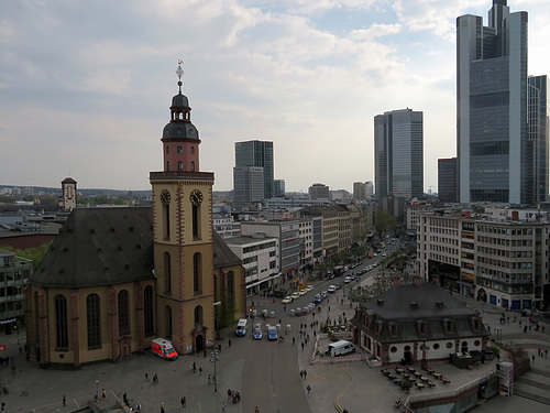 Blick auf die Hauptwache