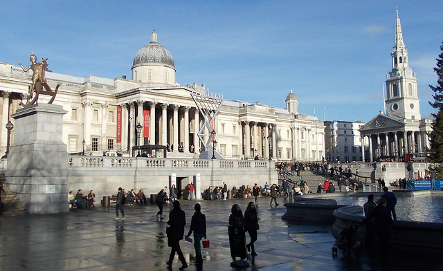 Trafalgar Square-Londres-Gran Bretanya