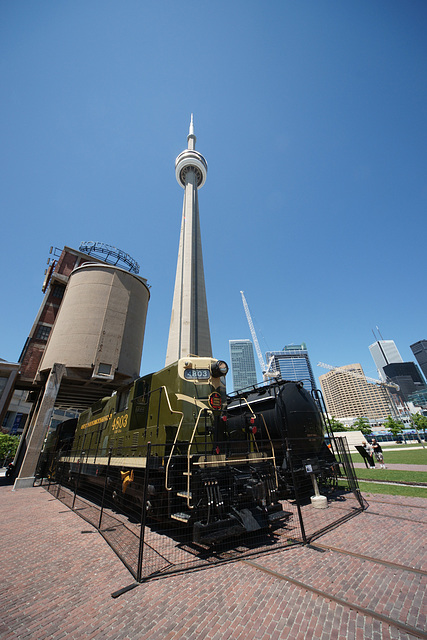 Steam Whistle Brewery And The CN Tower