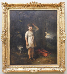 Boy with a Cat- Morning by Gainsborough in the Metropolitan Museum of Art, January 2022