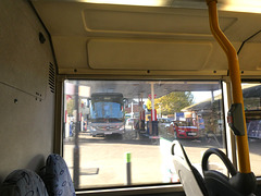 SBC Leisure Mercedes-Benz Tourismo fuelling in Bury St. Edmunds - 25 Nov 2023 (P1170114)