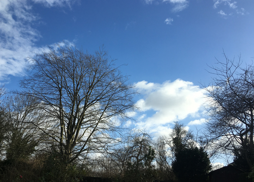 Enfin un peu de ciel bleu