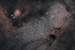 Small Sagittarius Star Cloud M24 and IC 1248