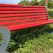 the red bench