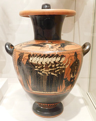 Terracotta Hydria Attributed to the Priam Painter in the Metropolitan Museum of Art, August 2019