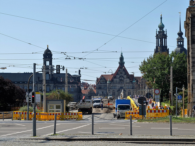 Augustusbrücke Dresden - HFF