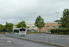 Coach Services Limited DX12 OVZ at the Mildenhall Hub - 19 Jun 2021 (P1080650)