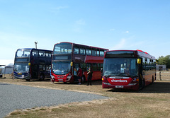 Go East Anglia (Go-Ahead) at Stonham Barns 'Big Bus Show' - 14 Aug 2022 (P1120988)