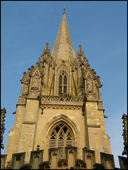 spire of University Church