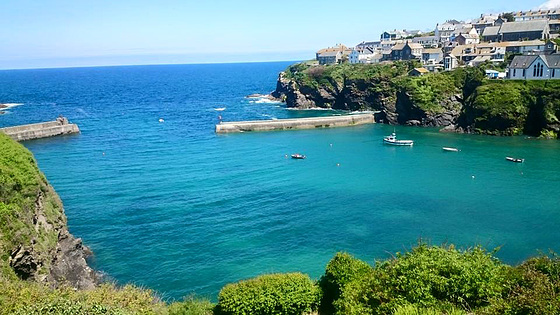 The gorgeous Cornish coastal village of Port Isaac