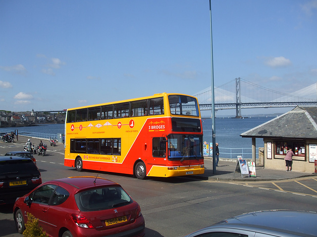 DSCF7271 Edinburgh Bus Tours 650 (XIL 1483) (SK52 OHL) at Queensferry - 7 May 2017